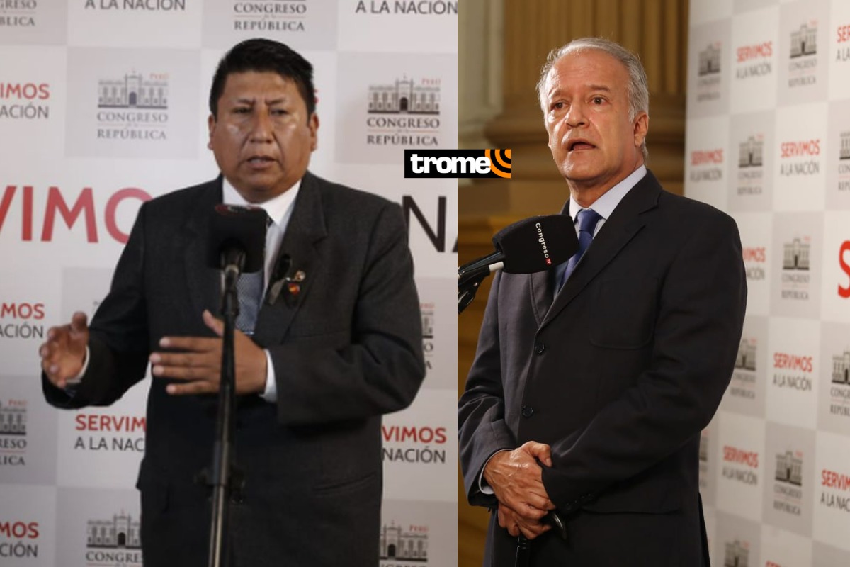 Waldemar Cerrón y Nano Guerra García irán juntos en la misma lista de candidatos a la Mesa Directiva del Congreso.