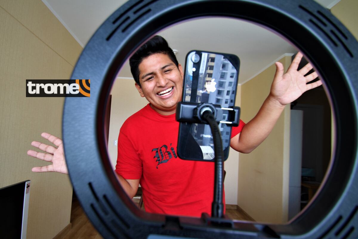 Maykol Show y su historia en TikTok. Foto: Alan Ramírez / Trome