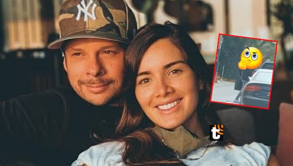 TROME - Captan a misterioso hombre usando el auto de Korina Rivadeneira y Mario Hart: ¿Quién es?