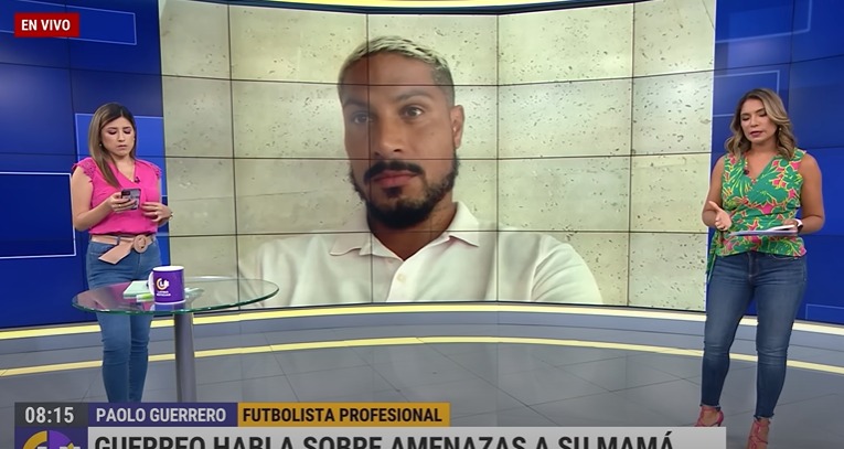 Paolo Guerrero pierde los papeles con conductoras de Latina