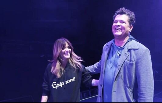 La pareja ya sabe lo que es compartir escenario (Foto: Carlos Vives/Instagram)