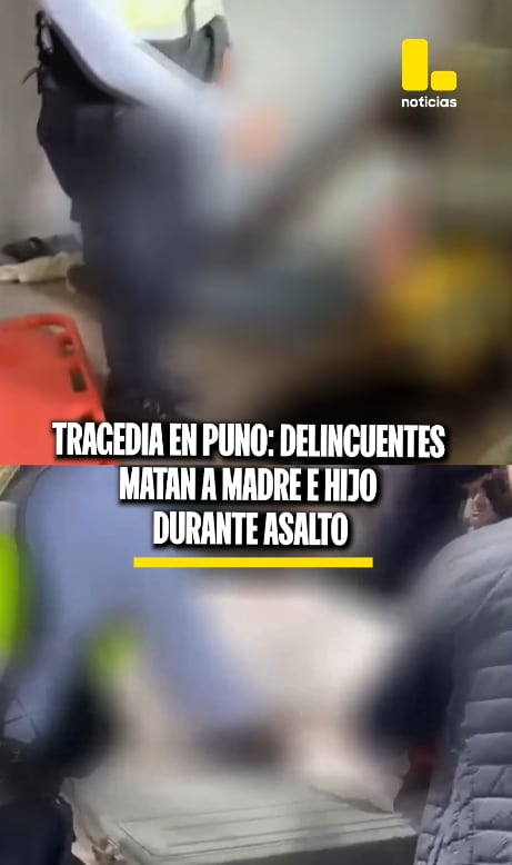 Tras el asalto armado, intentaron salvarle la vida a la madre de familia, pero falleció rumbo al centro de salud. Su hijo fue hallado sin signos vitales.