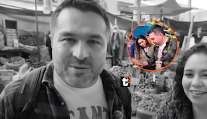 Giacomo Bocchio pasa incómoda situación con vendedora en mercado de Arequipa: “No se toca. ¿Vas a pagar?“