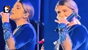 Susana Alvarado se conmueve durante concierto de Corazón Serrano tras atentado extorsivo a su vivienda