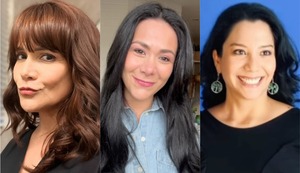 Mónica Sánchez, Magdyel Ugaz y Mayra Couto se reencontraron para tomarse un café