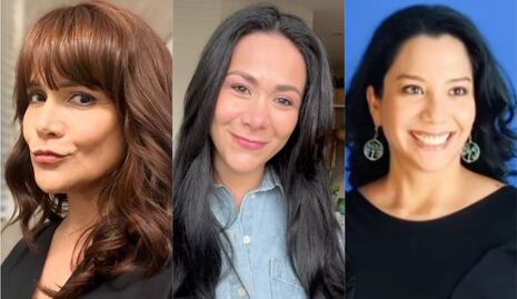 Mónica Sánchez, Magdyel Ugaz y Mayra Couto se reencontraron para tomarse un café