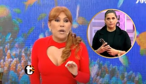Magaly ningunea a Giovanna Valcárcel por audios con Pamela Franco: “Cada farandulero metido a comunicador que hay en la tele”