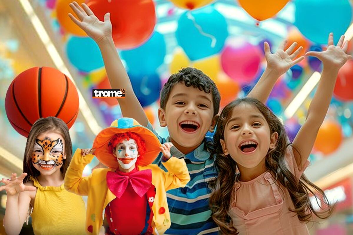 Centros comerciales con diversas ofertas y actividades para divertir a los niños. (Compos. Isabel Medina / Trome).