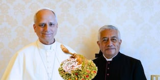 Papa León XIV se mostró entusiasmado por su platillo favorito pensando en su visita a Perú (Foto: @conferenciaepiscopalperuana)