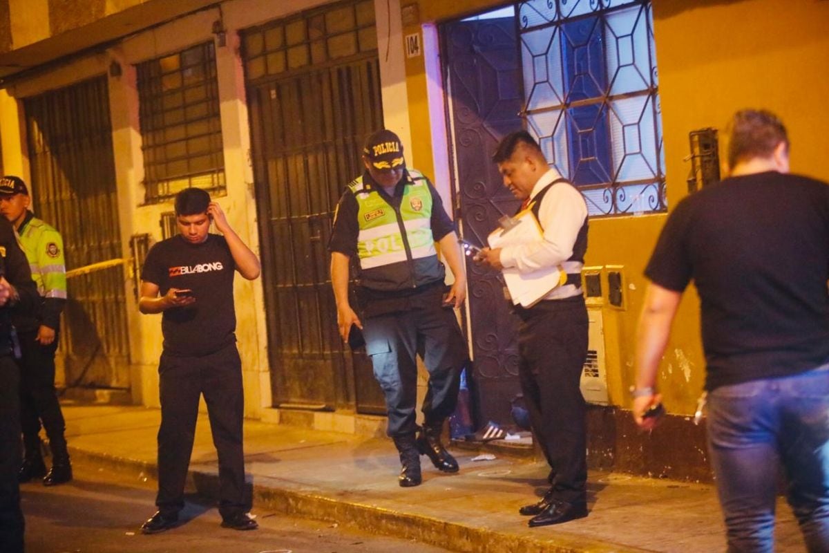 Sicarios asesinan a un hombre a pocas cuadras de su domicilio en el Rímac. Foto: GEC