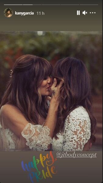 Kany García comparte fotos de su boda con motivo del Día del Orgullo Gay. (Foto: @kanygarcia).