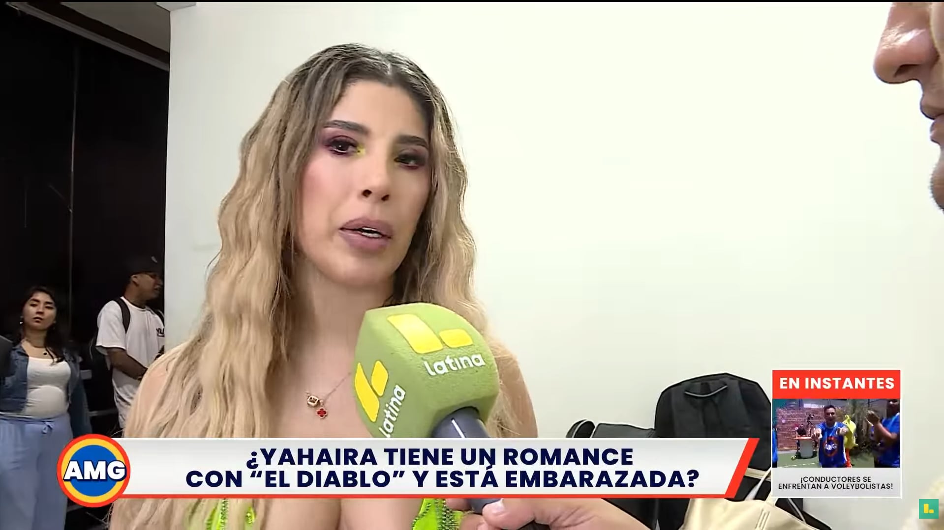 Cantante fue consultada por su relación con Luis Fernando Rodríguez. (Foto: Latina)