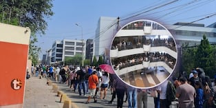 Largas colas y malestar en la Universidad de LIma (Foto: GEC)