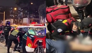 ¡Balacera contra mototaxi en Comas! Pasajero fue herido y Policía investiga posible ataque extorsivo