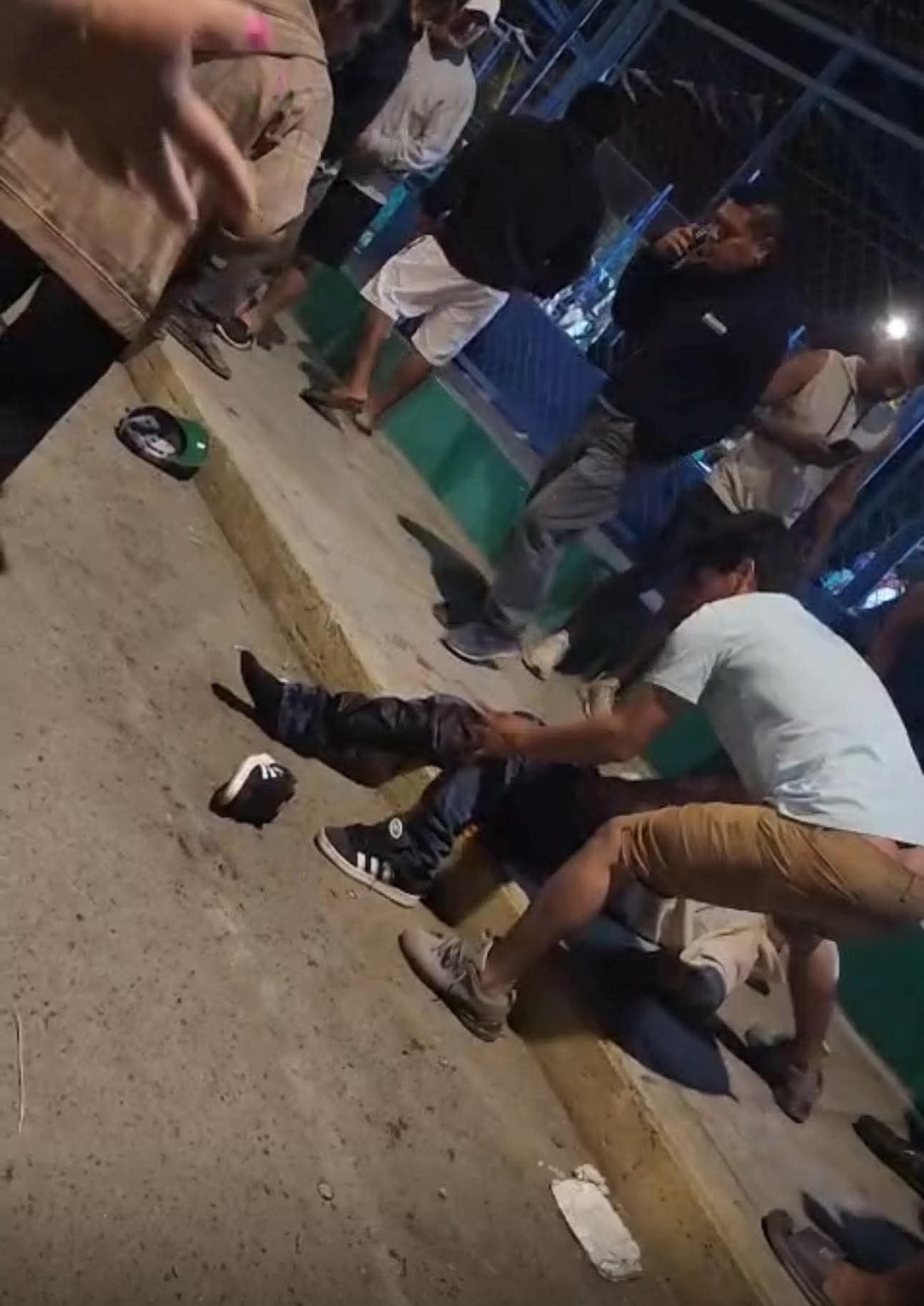 Balacera dejó varios heridos tras partido de fulbito. Foto: Chimbote noticias