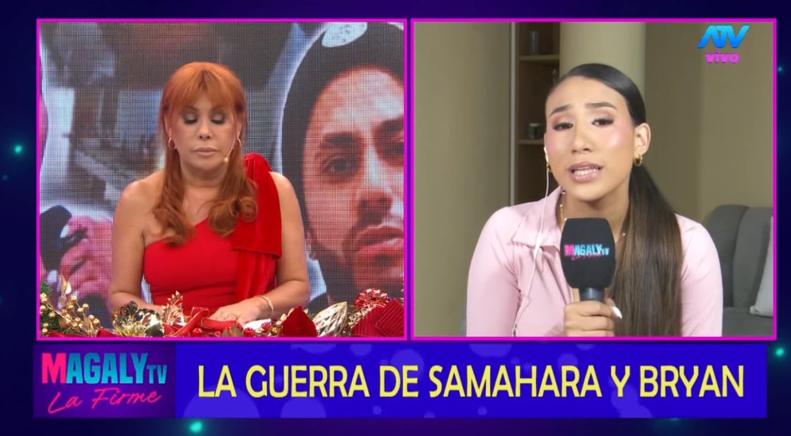 Samahara Lobatón en entrevista con Magaly tras revelarse video de cómo encaró a Bryan Torres.