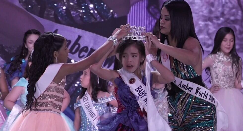 Loraine, niña peruana, ganó la corona del 'Baby World' realizado en República Dominicana. Es la 'Miss Chiquita'. (Trome)