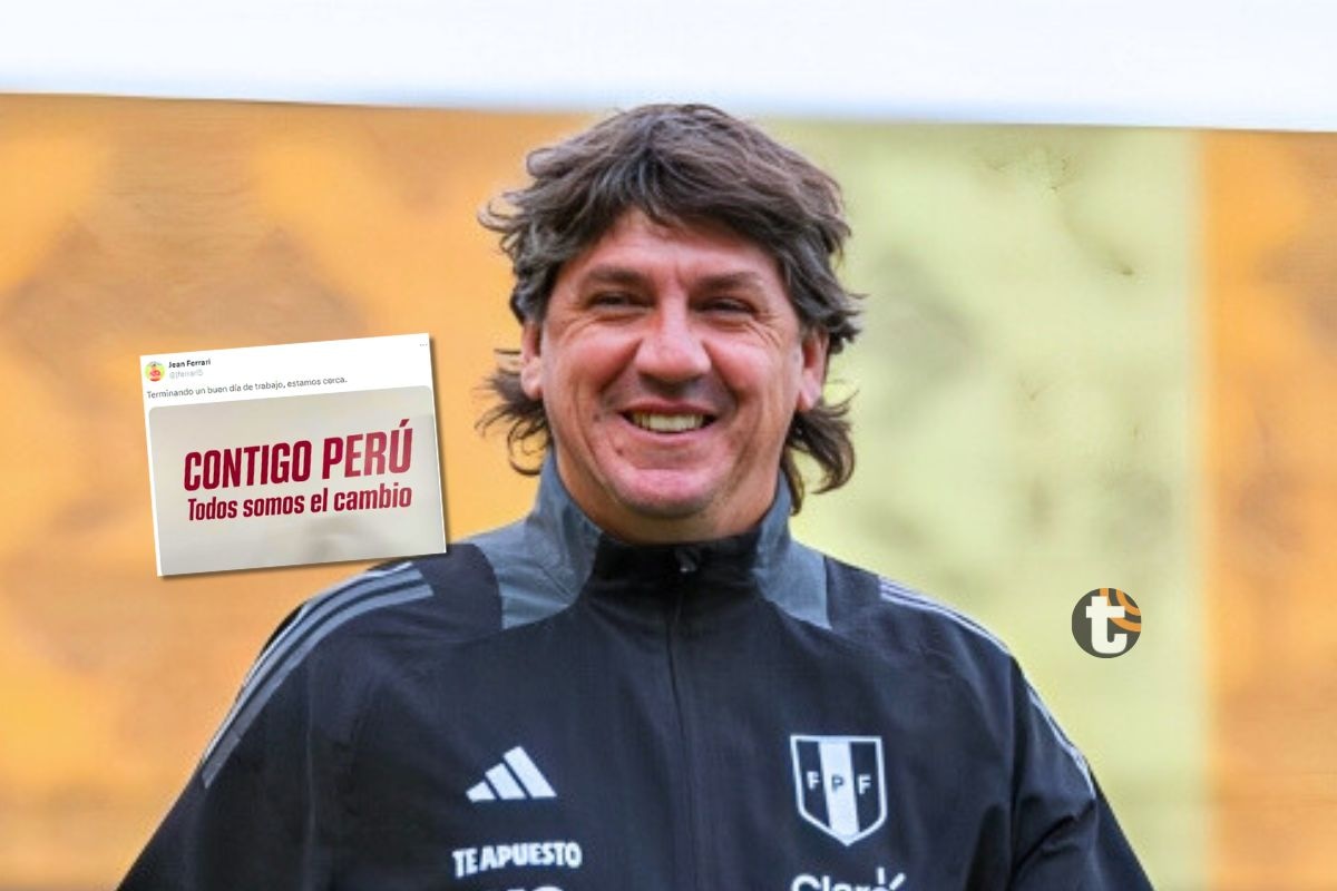 Jean Ferrari anuncia la última etapa en la elección de nuevo entreador de Perú (Foto: GEC)