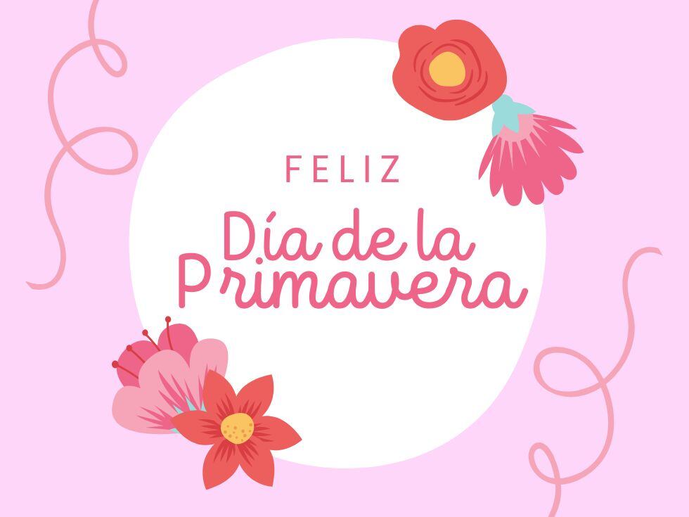 Envía esta tarjeta especial por WhatsApp para celebrar el Día de la primavera (Foto: Canva/Composición: Mix)