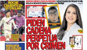 PIDEN CADENA PERPETUA POR CRIMEN DE DOCTORA