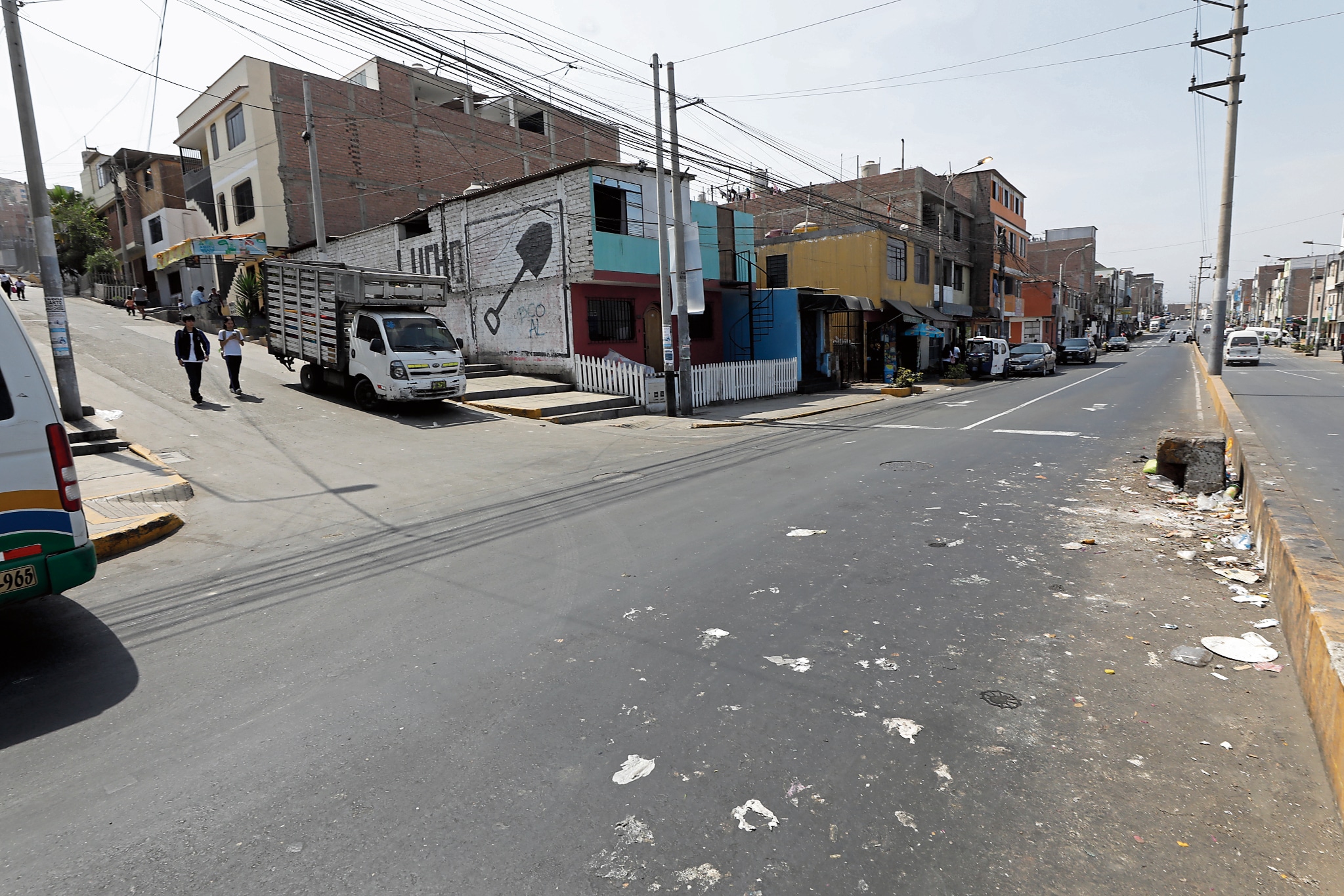 En este lugar policía enfrentó a delincuentes. (@gec)