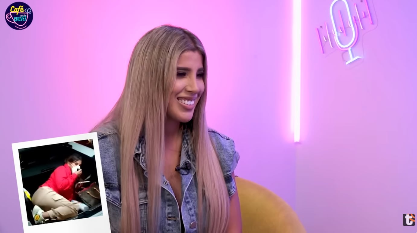 Yahaira Plasencia comenta meme de la maleta.