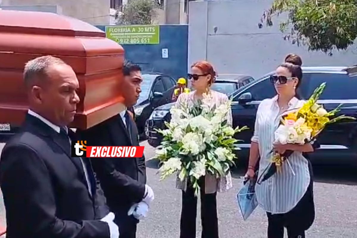 Melissa Klug, Samahara Lobatón, su familia y amigos cercanos le dan el ‘último adiós’ a su abuelita Angelita | (Fotos: Carla Chevez)