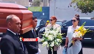 Melissa Klug, Samahara Lobatón, su familia y amigos cercanos le dan el ‘último adiós’ a su abuelita Angelita | GALERÍA