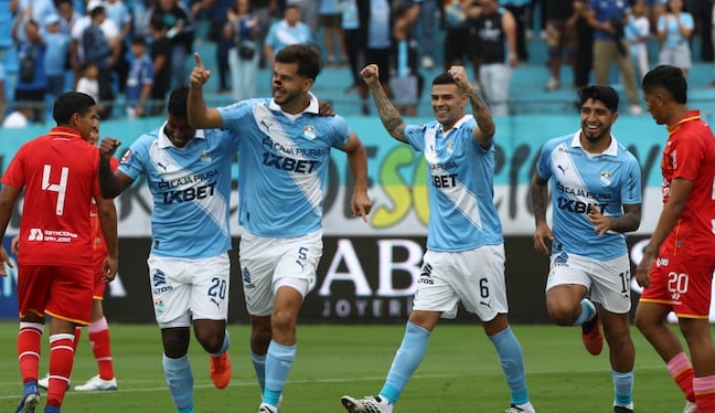 Rafale Lutiger marcó el primer gol de Sporting Cristal. (Fotos: Julio Reaño/@photo.gec)