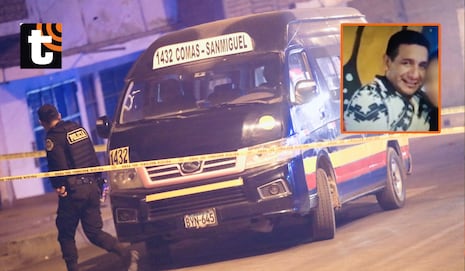 ¡Sicarios desatan terror en Comas! Matan a chofer de combi y dejan a dos pasajeros heridos