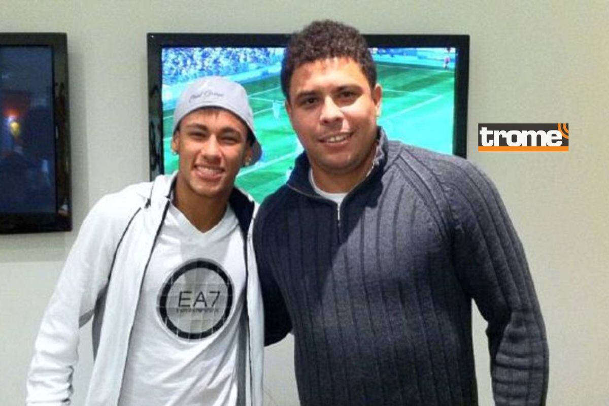 Ronaldo 'se comió el cuento' y recomendó profesional a Neymar (Foto: @marca)