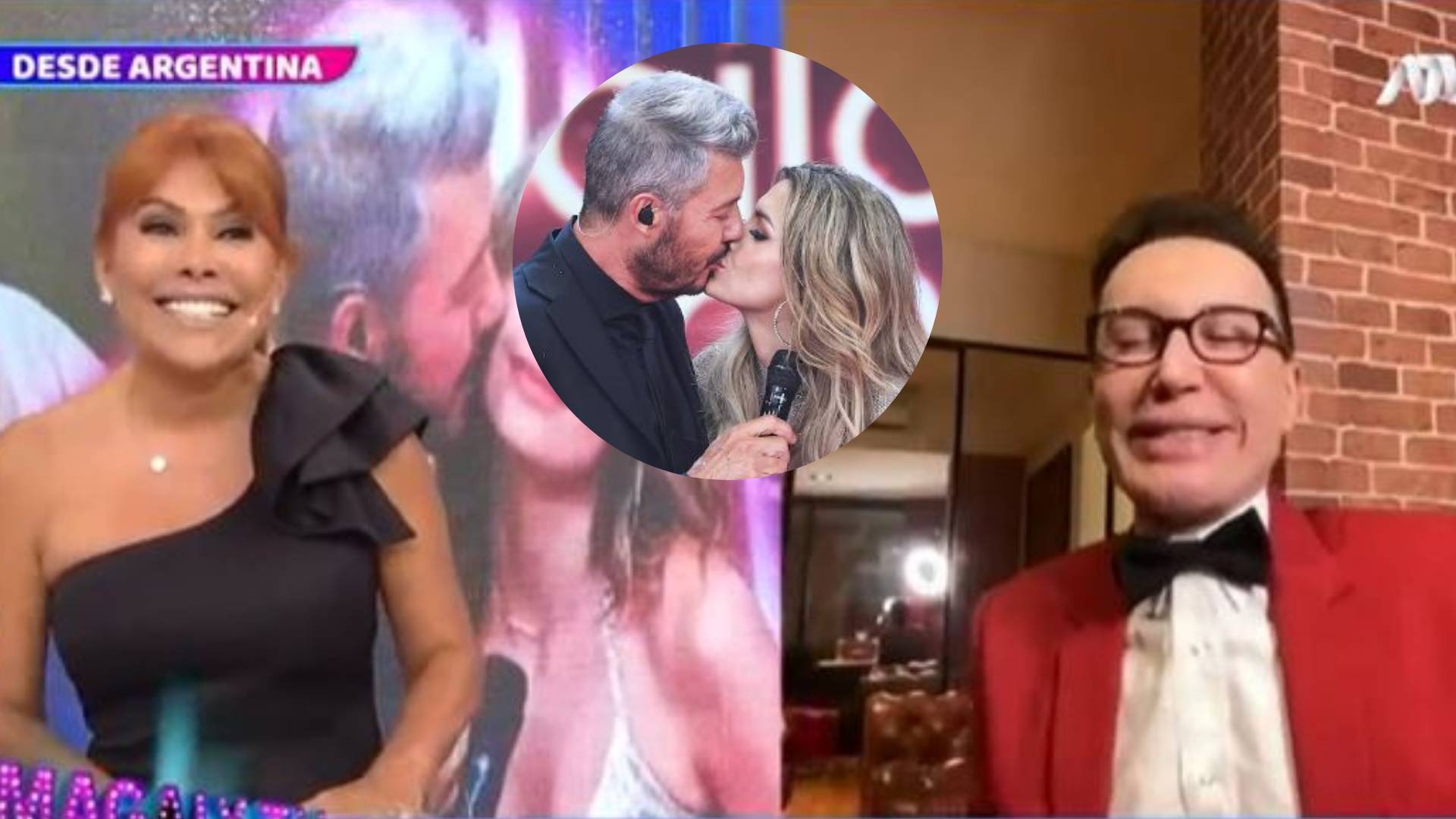 Conductor argentino Marcelo Polino habla de la crisis entre Milett Figueroa y Marcelo Tinelli.