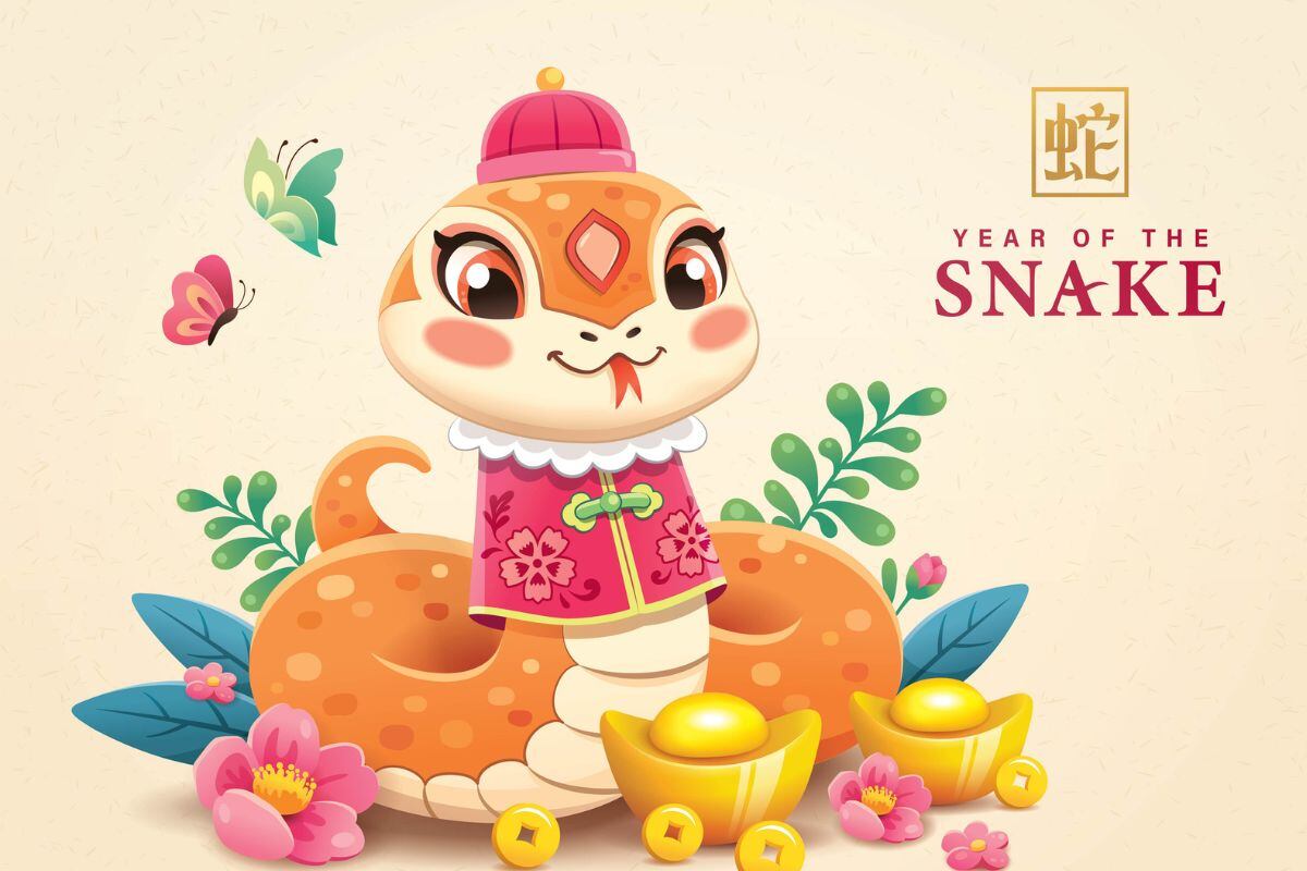 La serpiente ocupa el sexto lugar en el horóscopo chino y está asociada a la inteligencia, sabiduría y estrategia. Foto: iStock.
