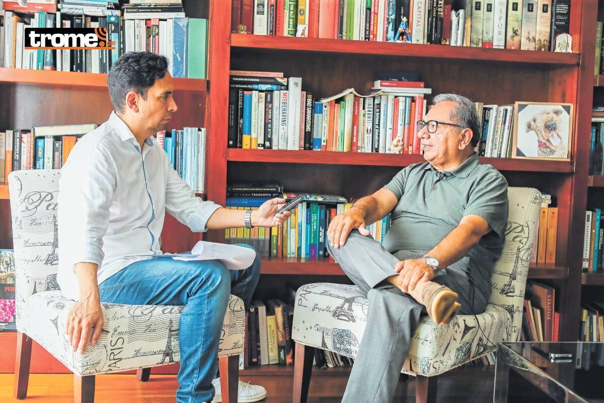 Anderson criticó a los servicios de inteligencia por no haber detectado a los delincuentes que se infiltraron en las protestas, entre ellos Sendero Luminoso. (Foto: Giancarlo Ávila /@gec)