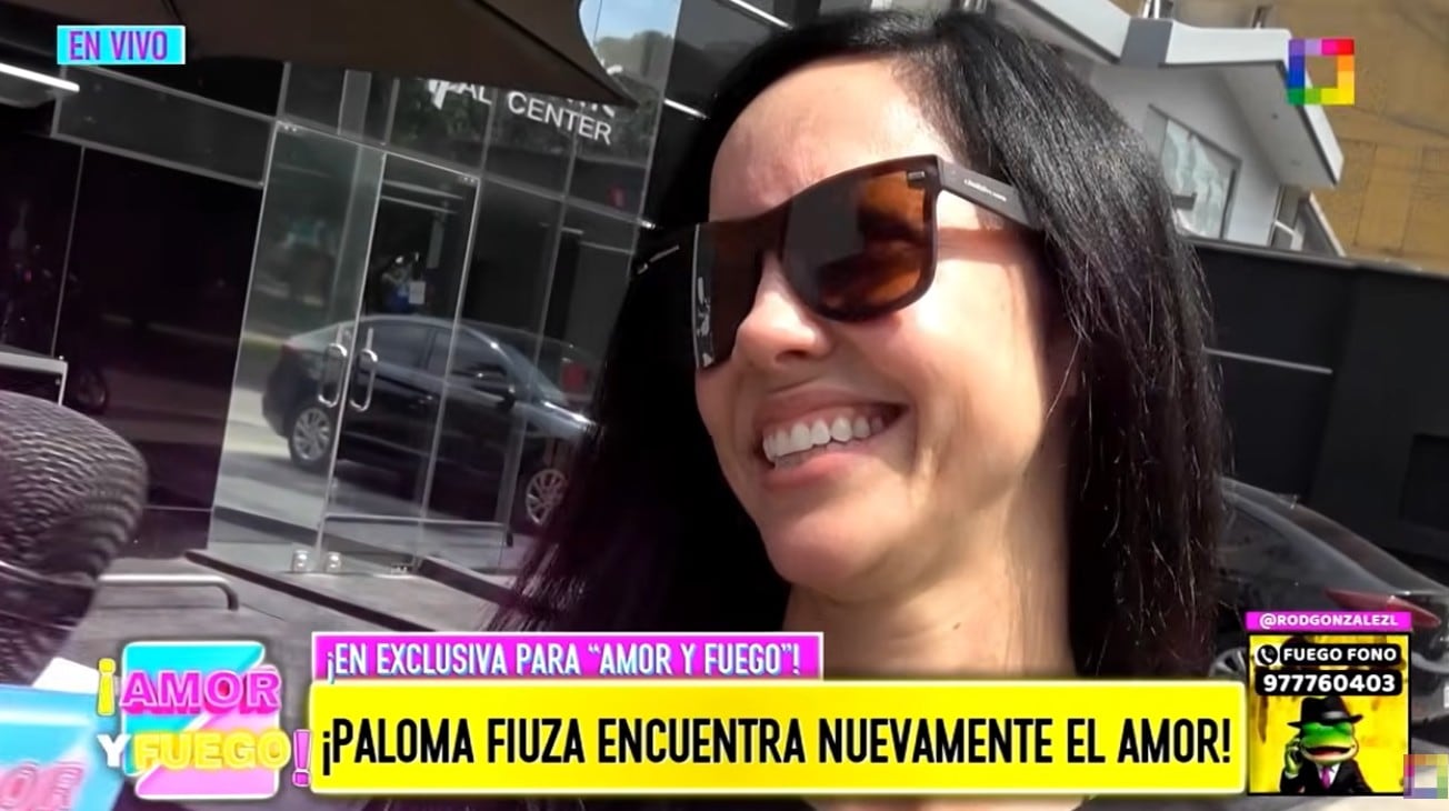 Paloma Fiuza habló sobre su presente sentimental.