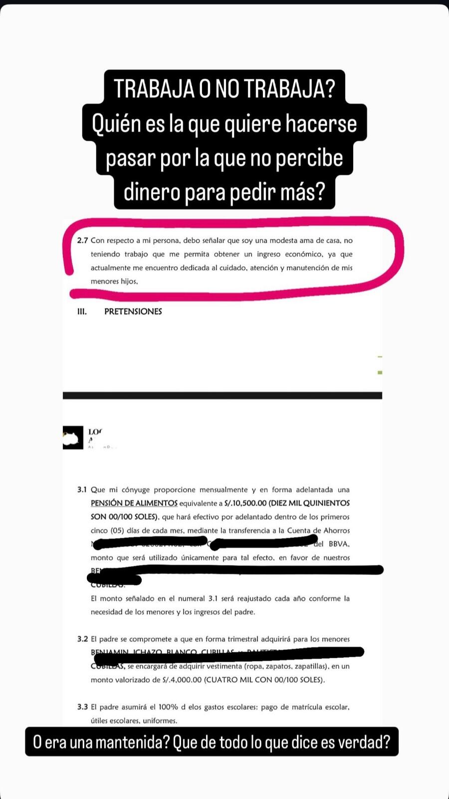 Argentino arremete contra la 'Nena' Cubillas. (Instagram: @juanichazo)