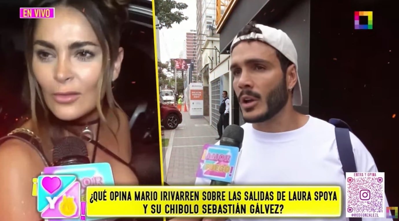 Mario Irivarren habla sobre Laura Spoya.