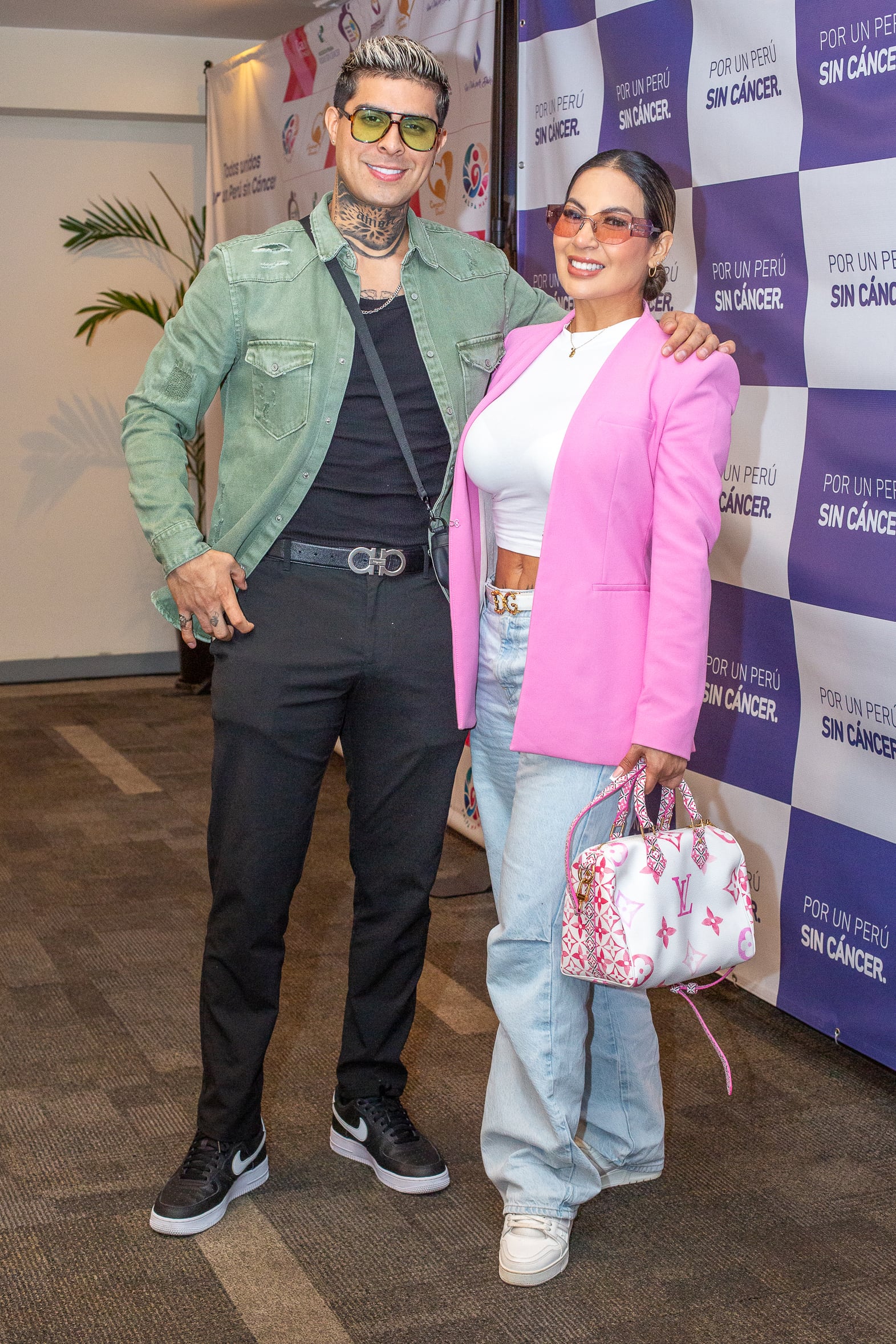 Pamela López y Paul Michael