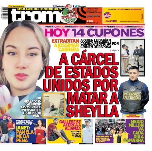 Portada Trome