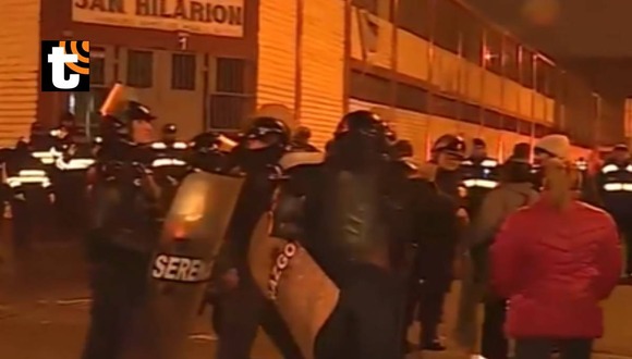 San Juan Lurigancho: desalojo de ambulantes