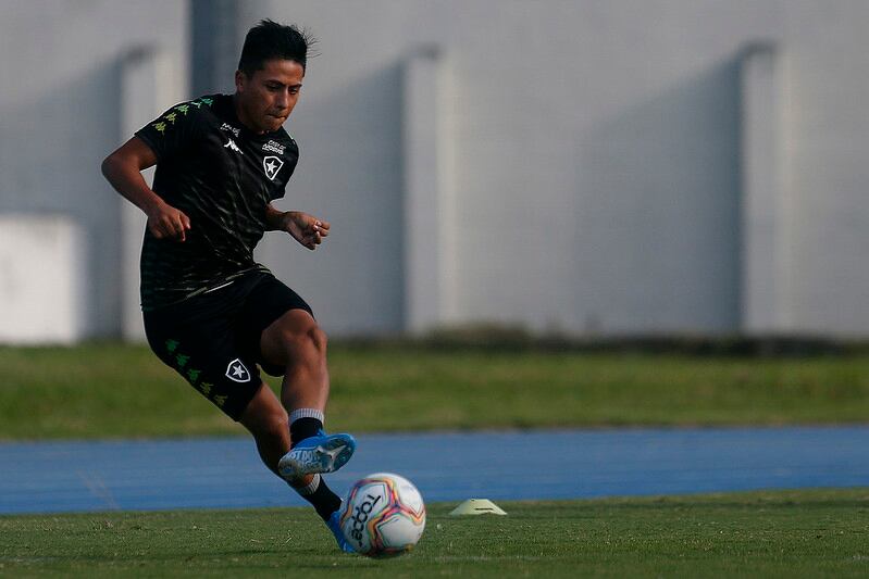 Alexander Lecaros (Foto: Vitor Silva / Botafogo)