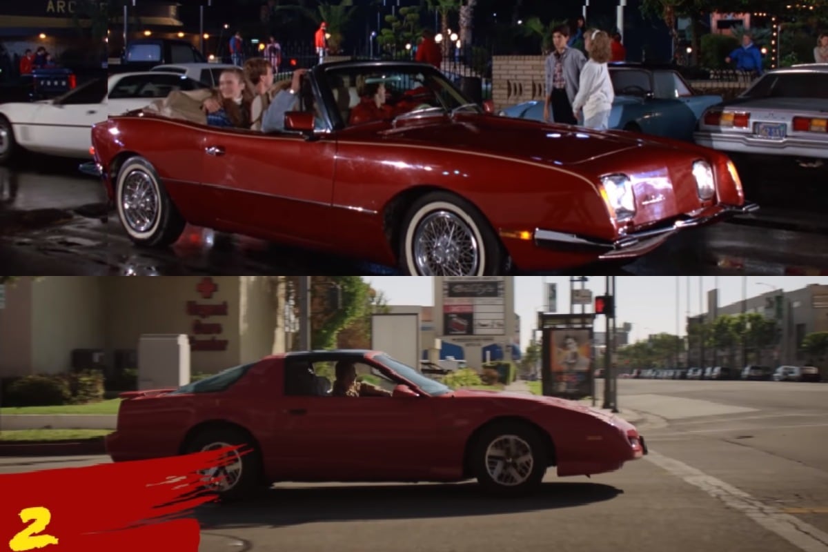 El auto de Johnny Lawrence es de color rojo en la película y en la serie. (Foto: Netflix)