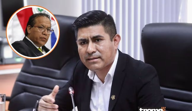 Congresista Alex Flores critica candidatura de Roberto Sánchez.