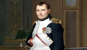 ¿Qué explica la mano en el pecho de Napoleón?