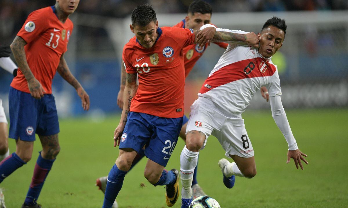 Sigue, Perú vs. Chile en vivo: mira el minuto a minuto en directo por las Eliminatorias Qatar 2022. (Foto: AFP)