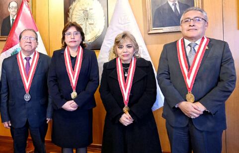 Junta de Fiscales Supremos respalda a Delia Espinoza como Fiscal de la Nación. Foto: Andina