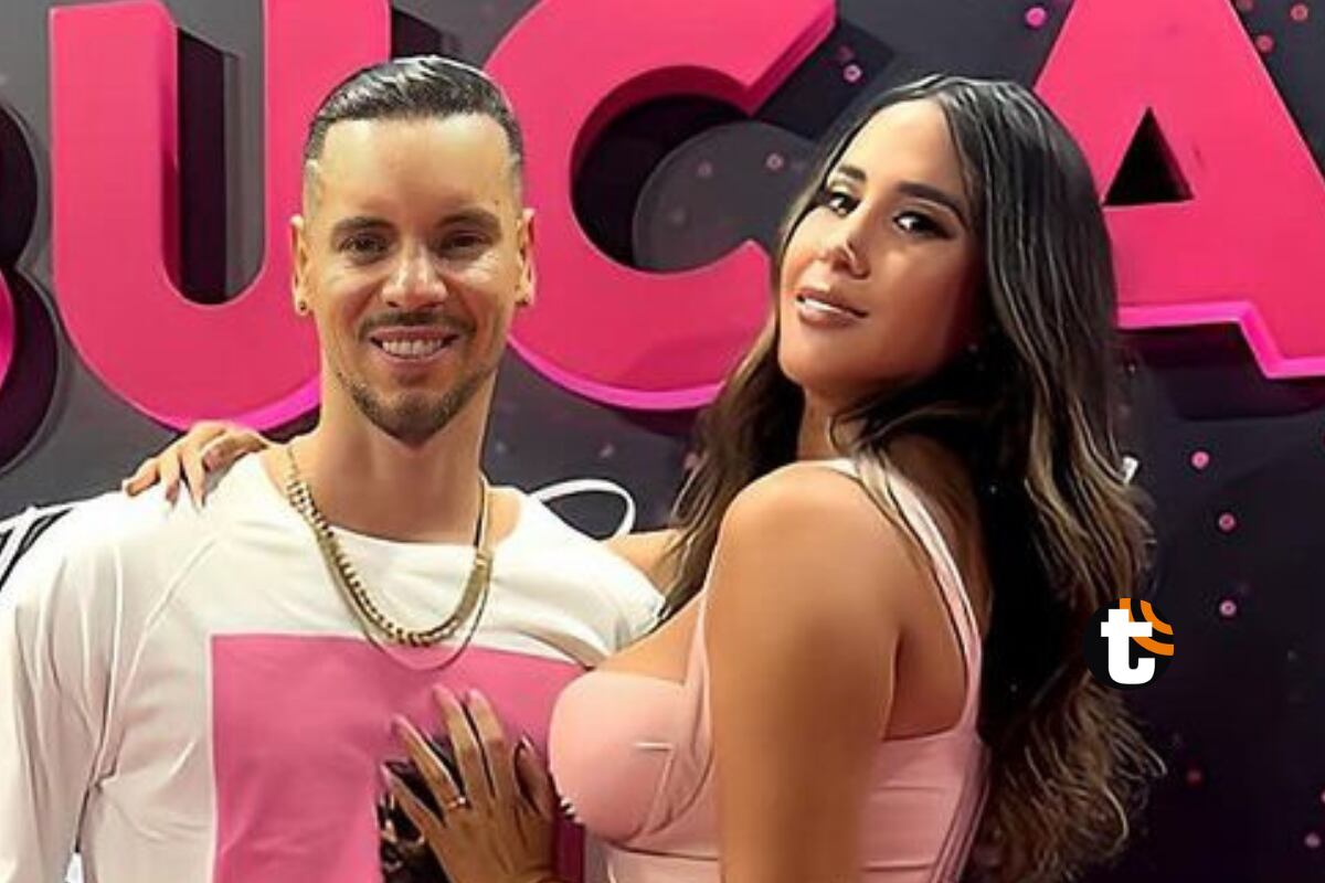 Melissa Paredes y Anthony Aranda