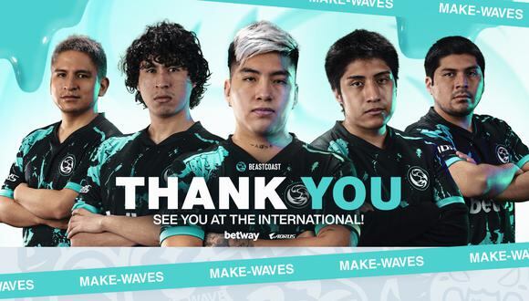 Beastcoast estará en The International.