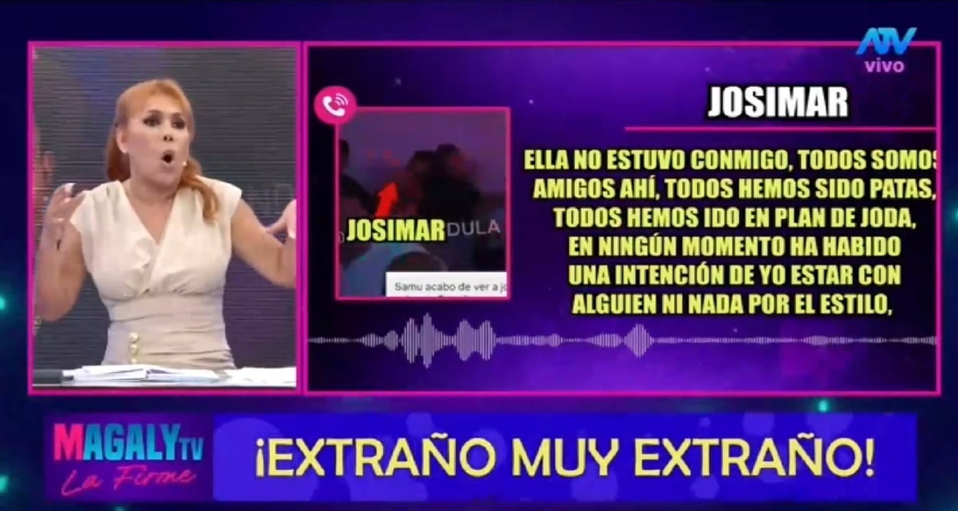 Josimar descarta que se haya besado con mujer en discoteca en España.