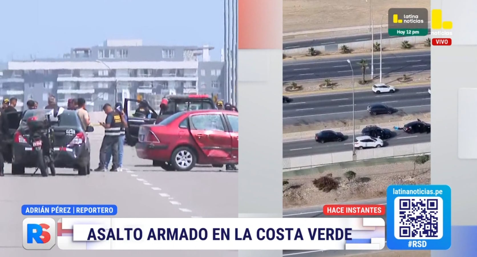 Al parecer, delincuentes se habrían llevado lingotes de oro y luego huyeron.